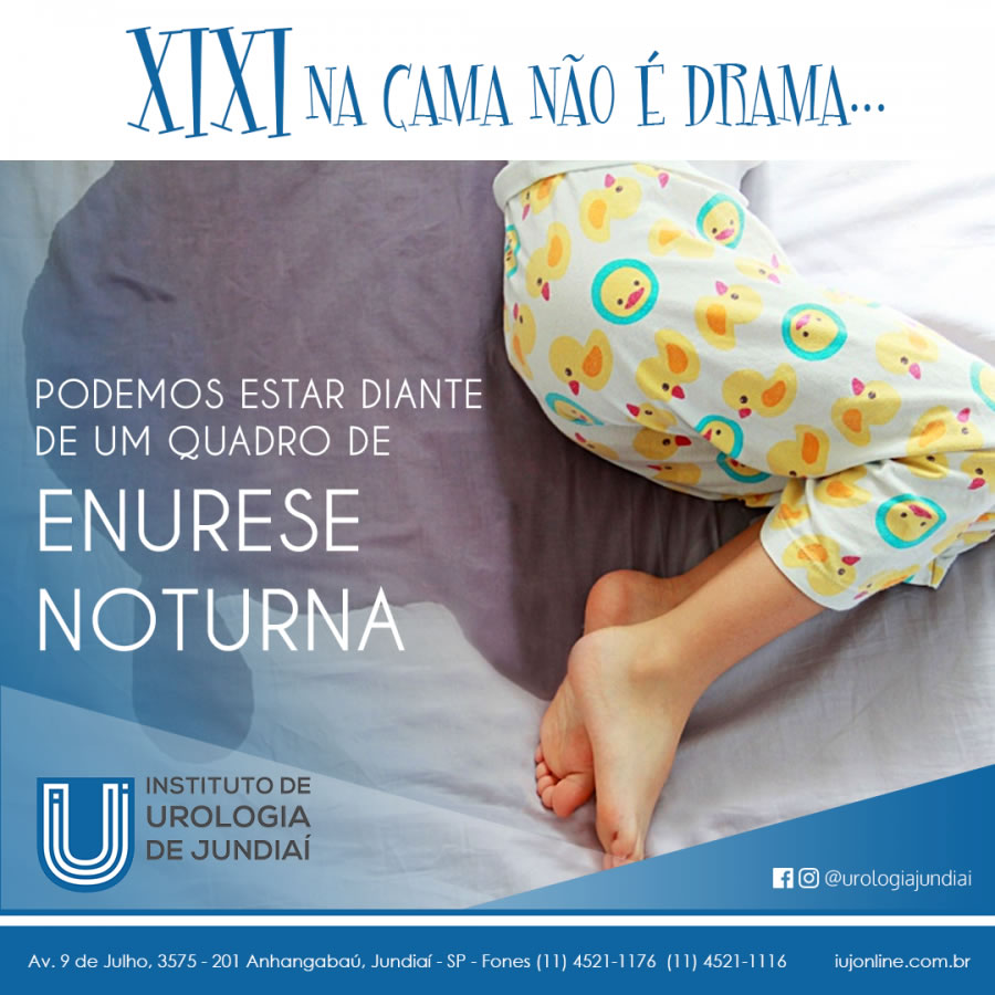 XIXI na cama não é drama...