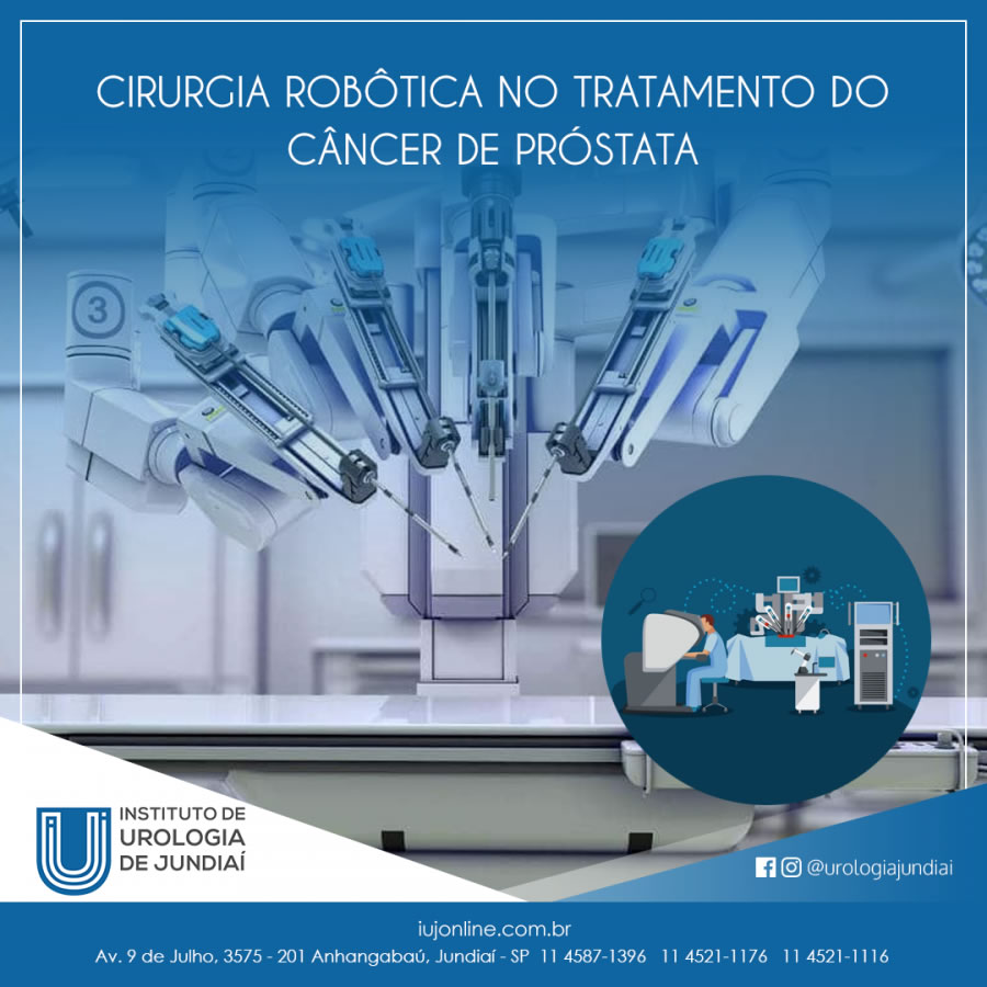 Cirurgia robótica no tratamento do câncer de próstata